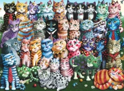 Anatolian – Cat Family Reunion 1000 Piece Puzzle