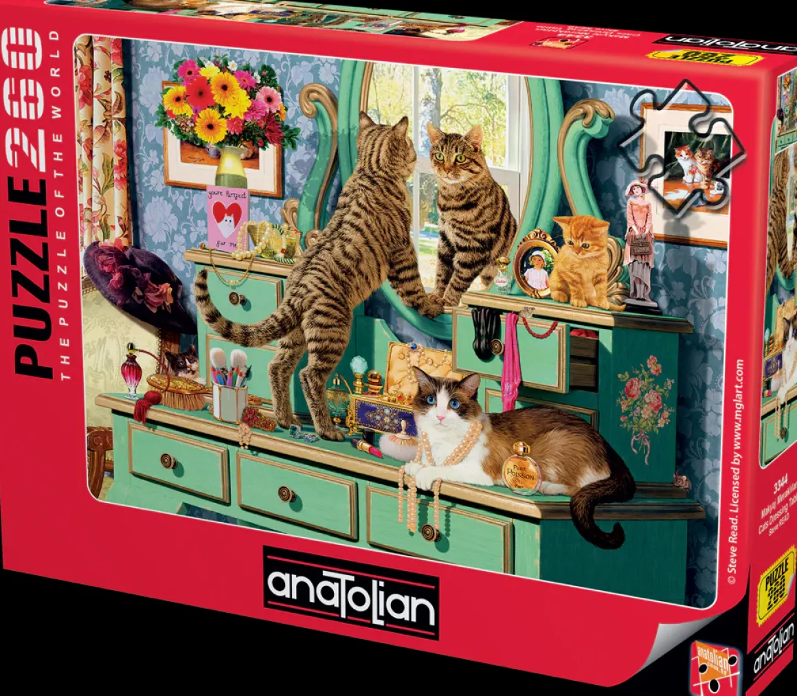 Anatolian – Cats Dressing Table 260 Piece Puzzle