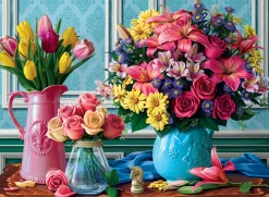 Anatolian – Flowers in Vases 1000 Piece Puzzle