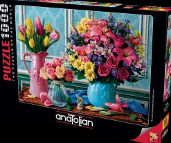Anatolian – Flowers in Vases 1000 Piece Puzzle