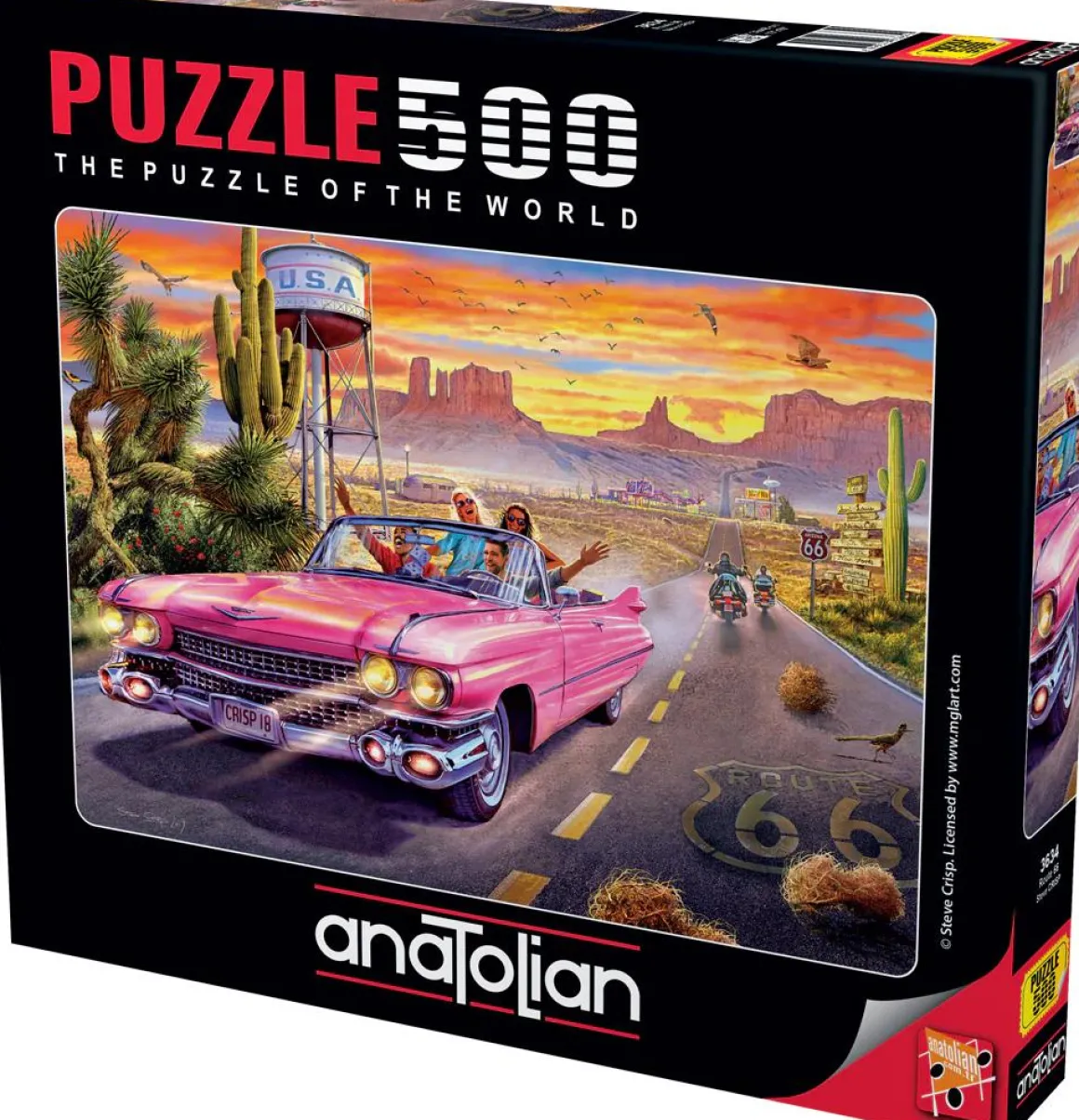 Anatolian – Route 66 500 Piece Puzzle