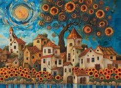 Anatolian – Sunflowers 1000 Piece Puzzle
