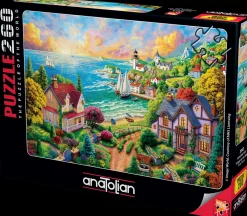 Anatolian – Village by the Sea 260 Larger Piece Puzzle (DAMAGED BOX)