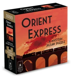 Bepuzzled – The Orient Express 1000 Piece Mystery Jigsaw Puzzle