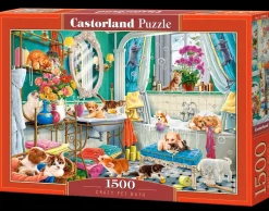 Castorland – Crazy Pet Bath 1500 Piece Puzzle