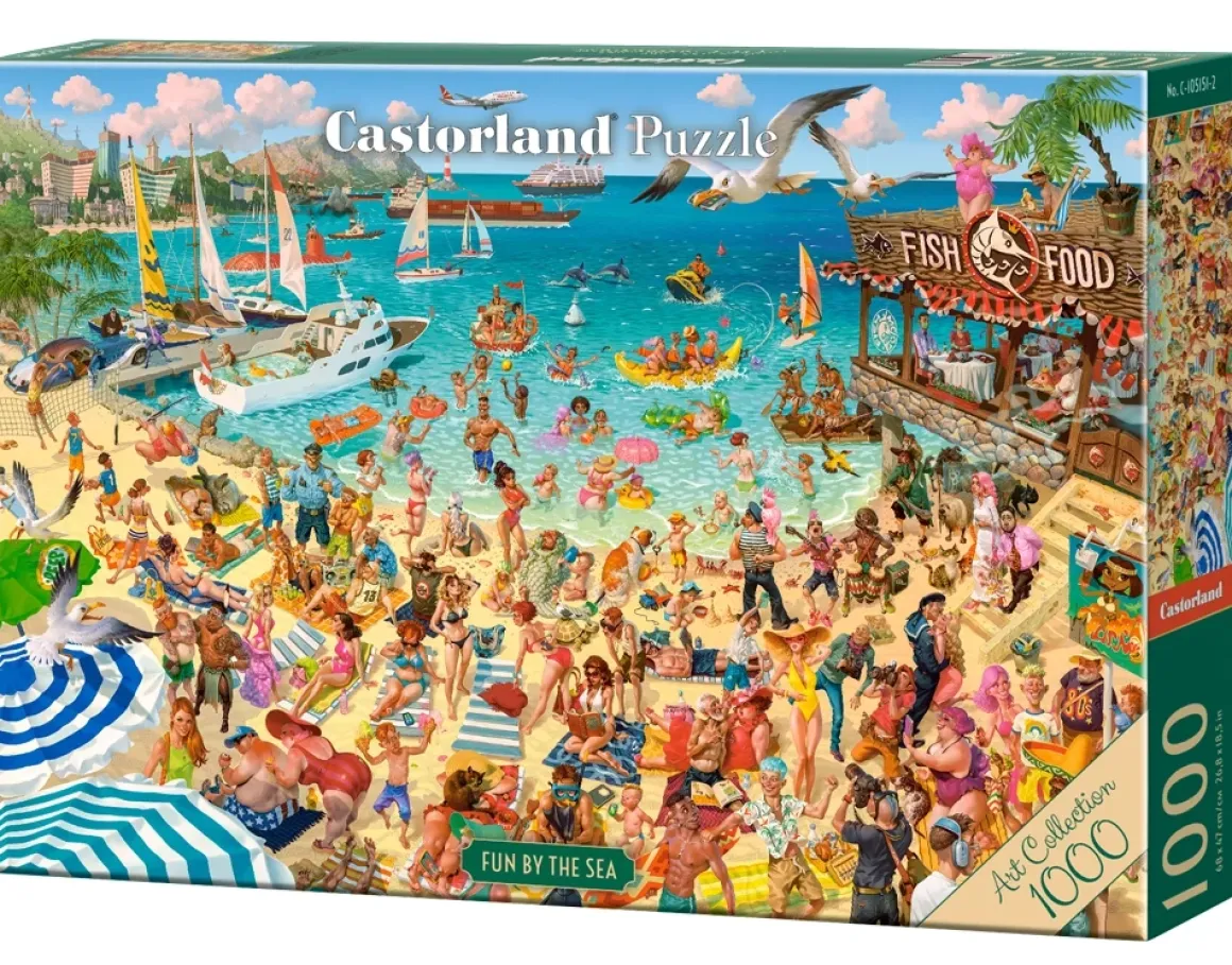 Castorland – Fun by the Sea 1000 Piece Puzzle