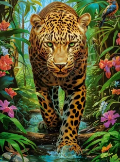 Castorland – Leopard in the Wild 2000 Piece Puzzle