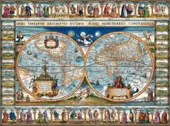 Castorland – Map of the World 1639, 2000 Piece Puzzle