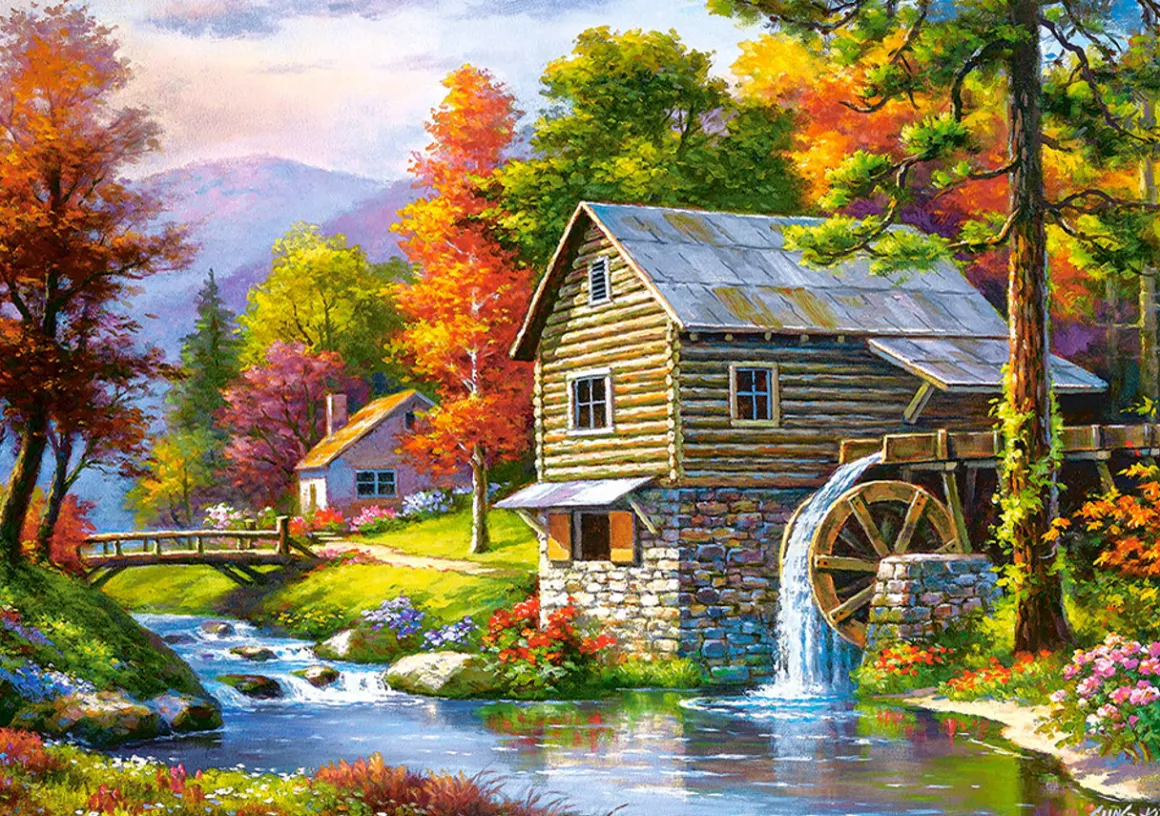 Castorland – Old Sutters Mill 500 Piece Puzzle