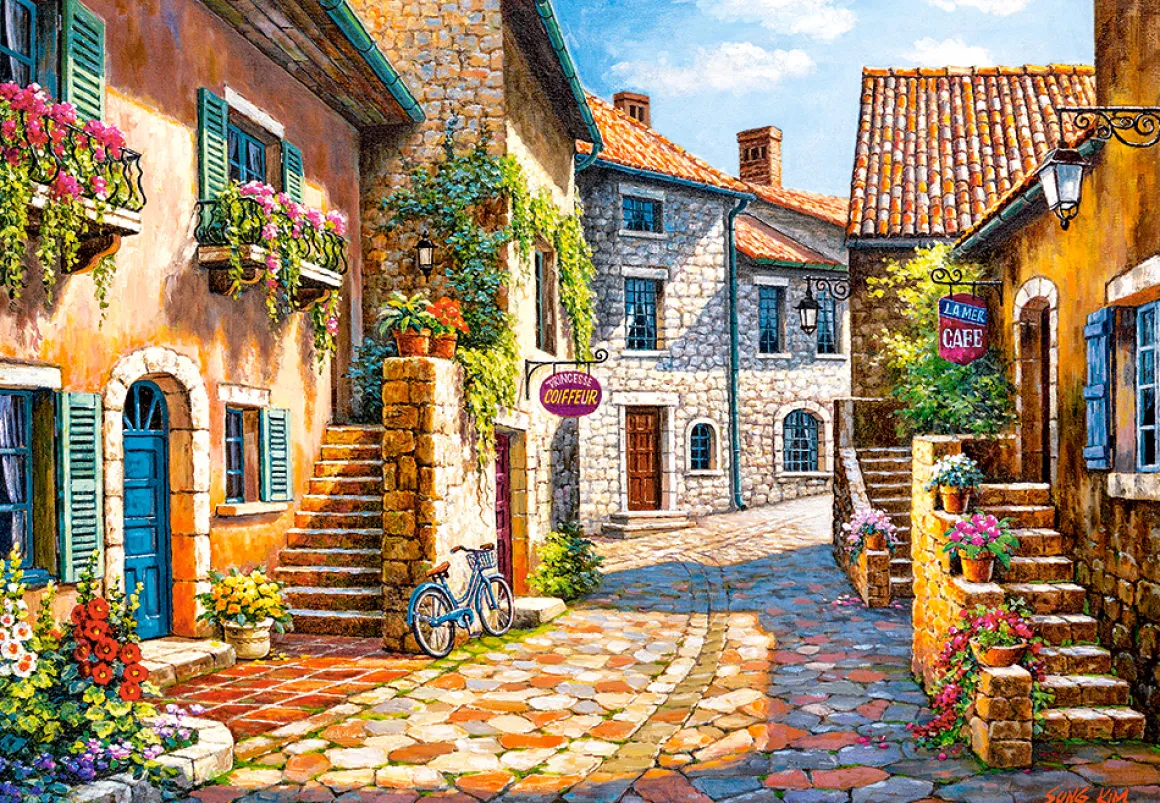 Castorland – Rue De Village 1000 Piece Puzzle