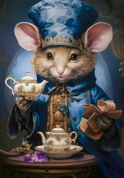 Castorland – Tea Time Mouse 500 Piece Puzzle
