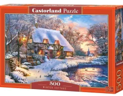 Castorland – Winter Cottage 500 Piece Puzzle