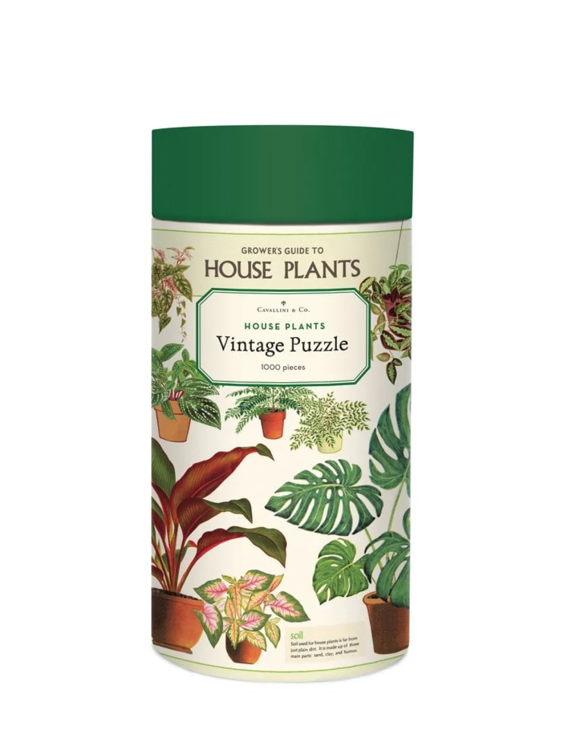 Cavallini & Co – House Plants 1000 Piece Puzzle