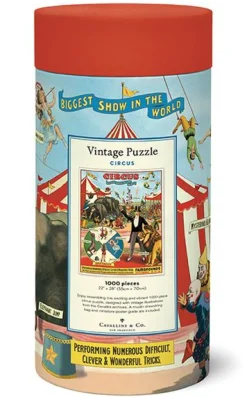 Cavallini & Co – Vintage Puzzle – Circus 1000 Piece Puzzle