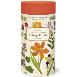 Cavallini & Co – Vintage Puzzle  – Pressed Flowers 1000 Piece Puzzle