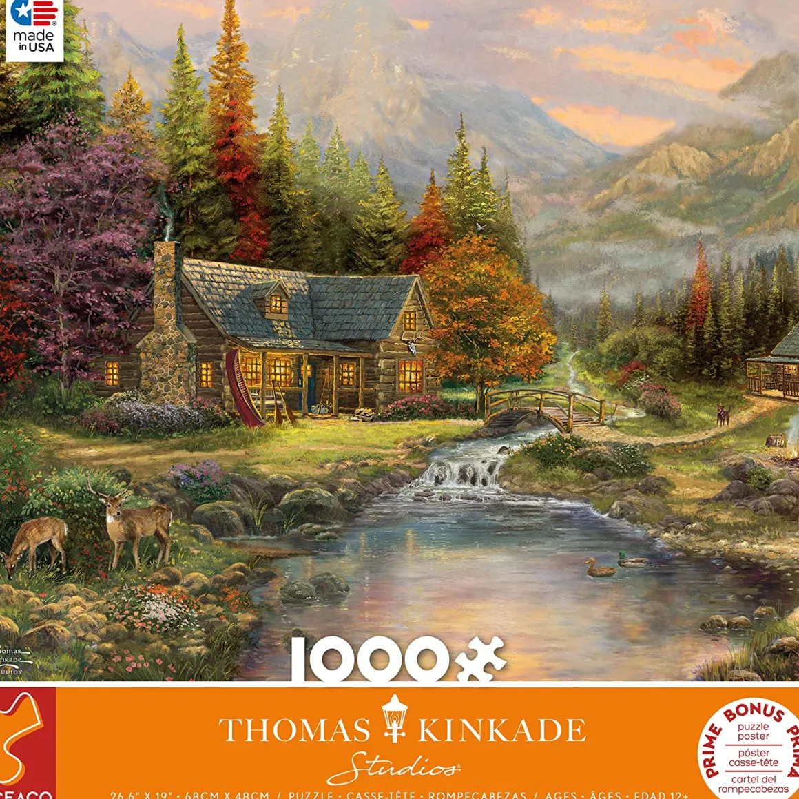 Ceaco – Thomas Kinkade – Sierra Paradise 1000 Piece Puzzle