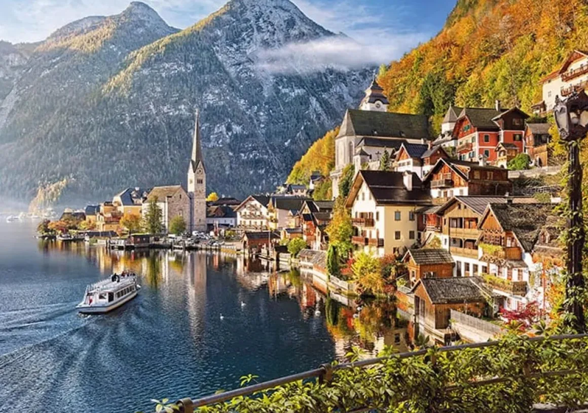 Cherry Pazzi – Hallstatt in the Morning Light 2000 Piece Puzzle