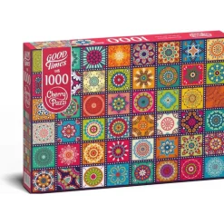 Cherry Pazzi – Ornamental Squares 1000 Piece Jigsaw Puzzle