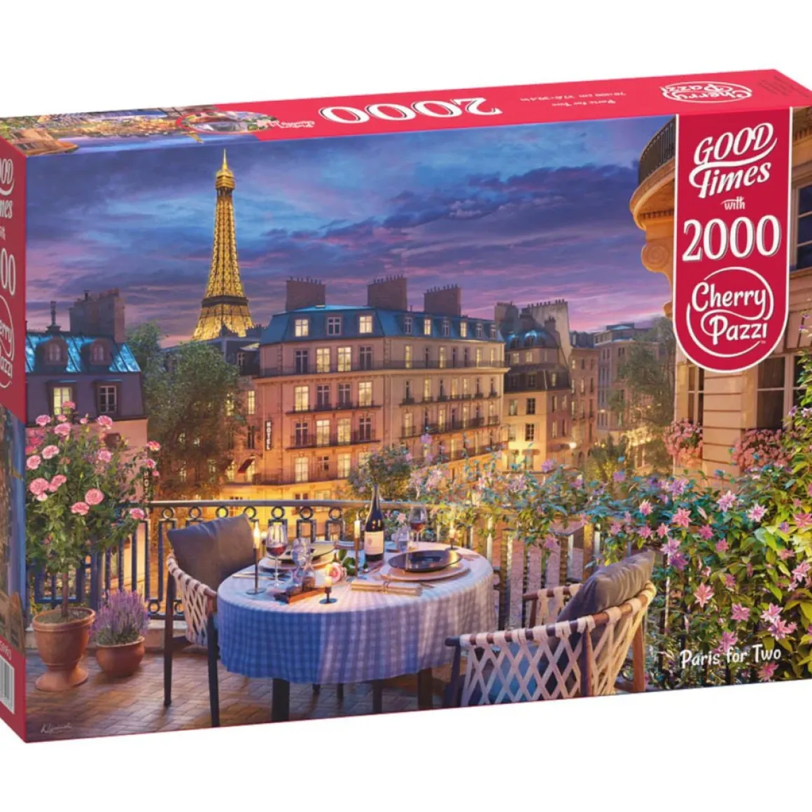 Cherry Pazzi – Paris for Two 2000 Piece Puzzle