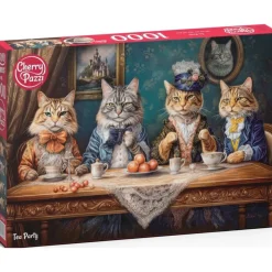 Cherry Pazzi – Tea Party 1000 Piece Jigsaw Puzzle