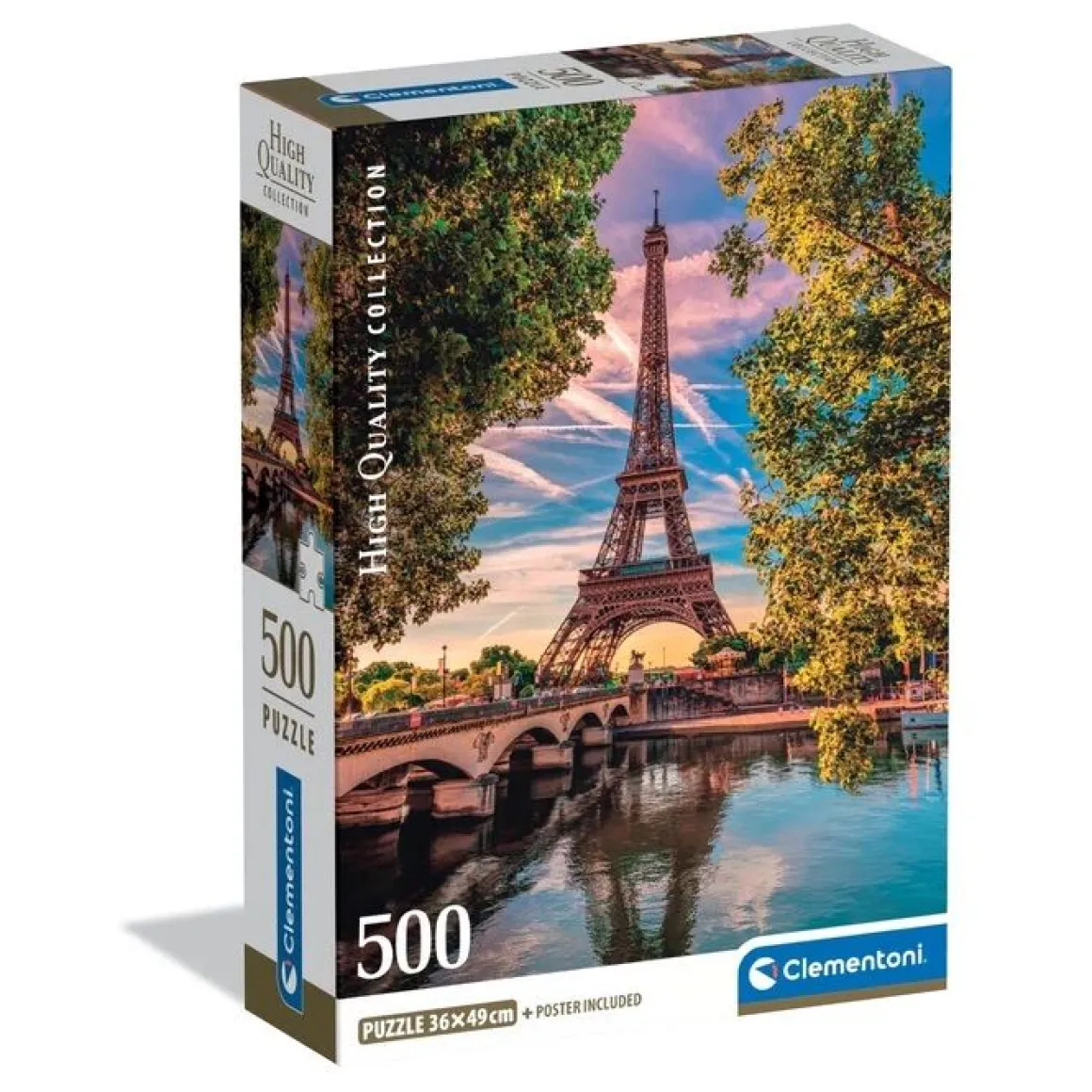 Clementoni – Along the Seine 500 Piece Puzzle