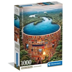 Clementoni – Bibliodame 1000 Piece Puzzle