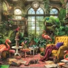Clementoni – Greenhouse Library 1000 Piece Puzzle