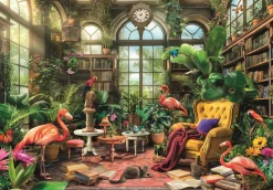 Clementoni – Greenhouse Library 1000 Piece Puzzle
