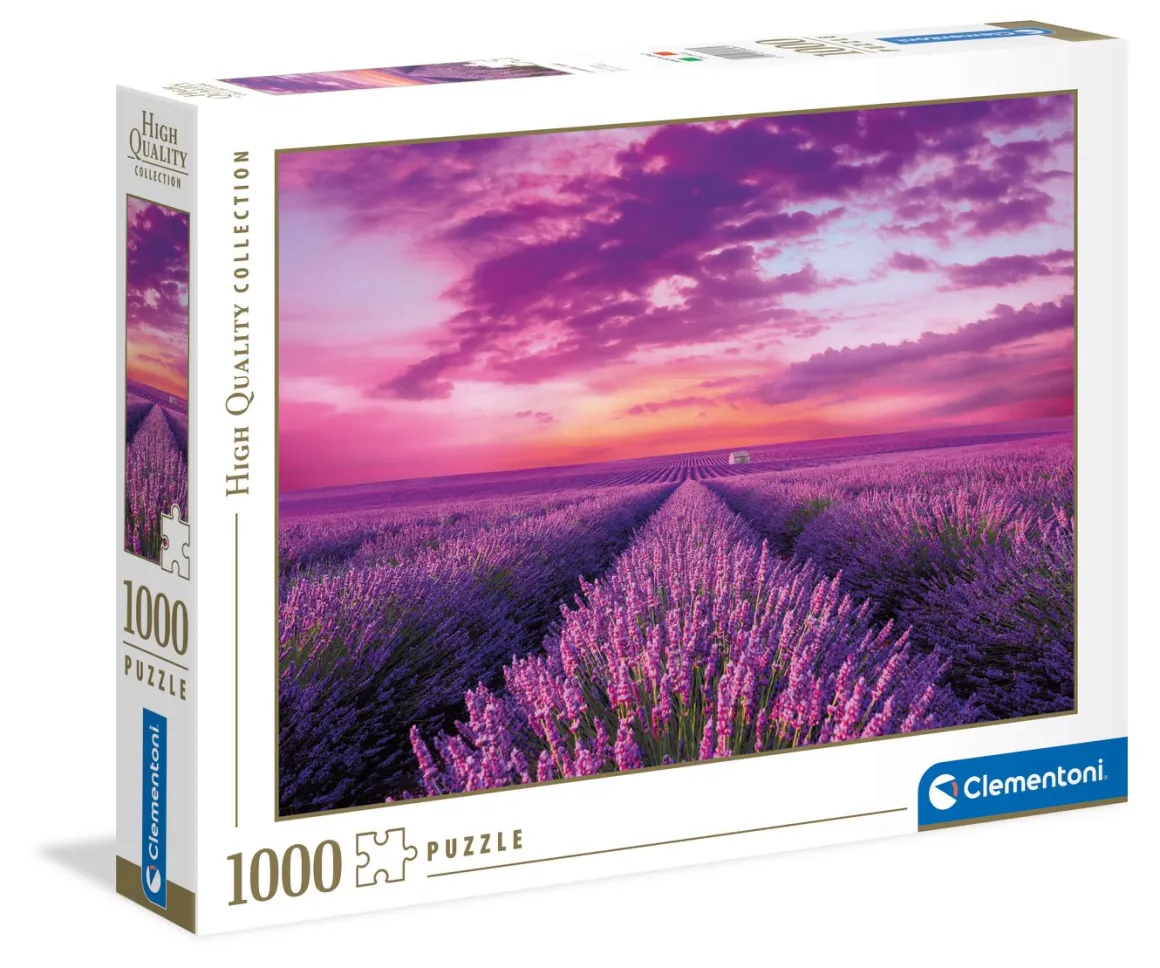 Clementoni – Lavender Field 1000 Piece Puzzle