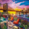 Clementoni – Manhattan Balcony Sunset 3000 Piece Puzzle
