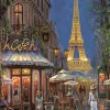 Clementoni – Night at Eiffel Cafe 500 Piece Puzzle