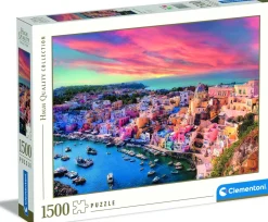Clementoni – Picturesque Procida Island 1500 Piece Puzzle