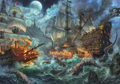 Clementoni – Pirates Battle 6000 Piece Puzzle