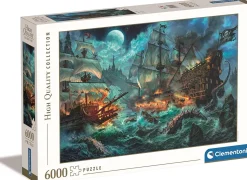 Clementoni – Pirates Battle 6000 Piece Puzzle