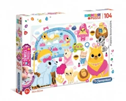 Clementoni – Puppies Beauty & Spa Jewels 104 Piece Jigsaw Puzzle
