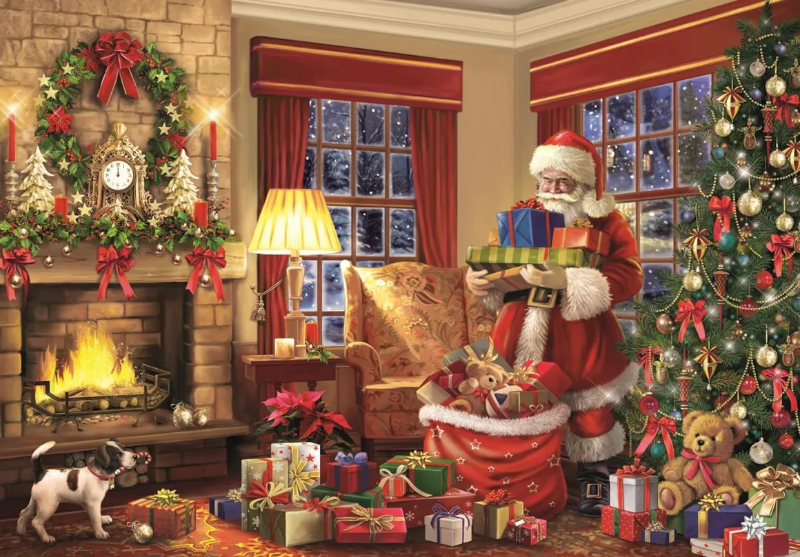 Clementoni – Santa’s Visit 1000 Piece Puzzle