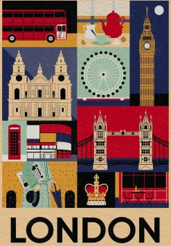 Clementoni – Style in the City, London 1000 Piece Puzzle