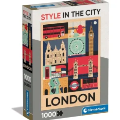 Clementoni – Style in the City, London 1000 Piece Puzzle