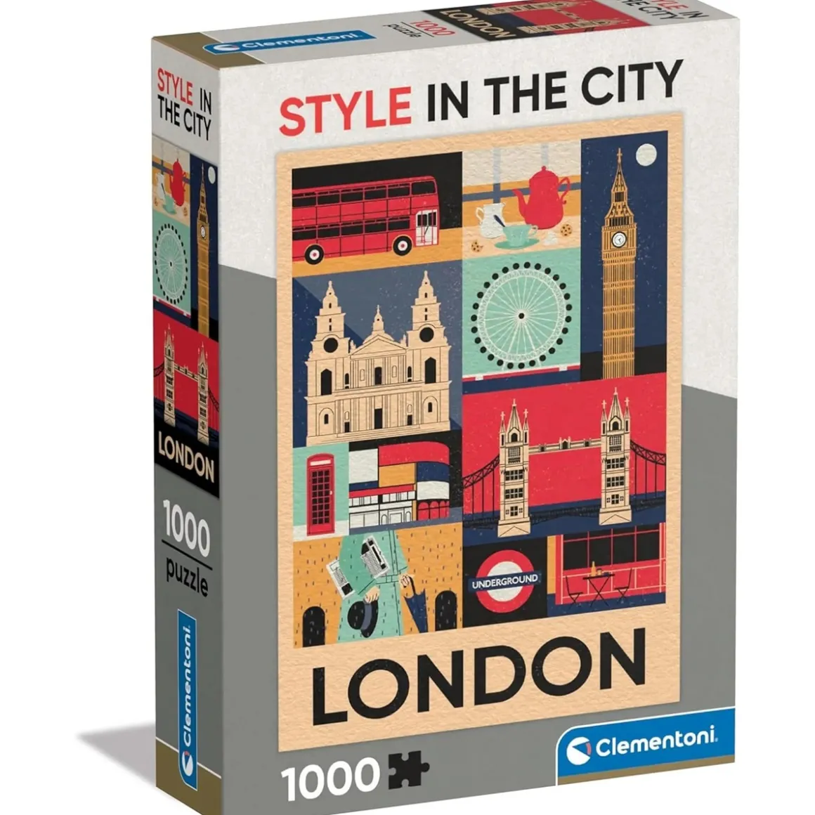 Clementoni – Style in the City, London 1000 Piece Puzzle