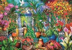 Clementoni – The Greenhouse Caretakers 500 Piece Puzzle