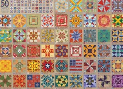 Cobble Hill – 50 States Quilt Blocks 1000 Piece Puzzle