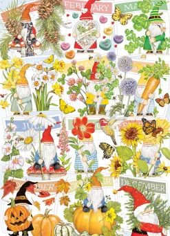 Cobble Hill – A Happy Gnome life 1000 Piece Puzzle