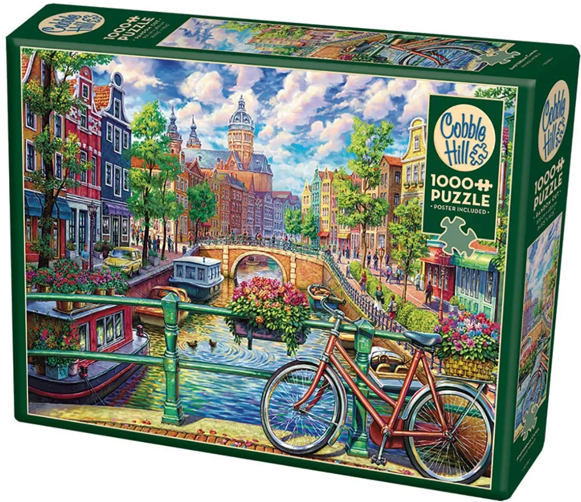Cobble Hill – Amsterdam Canal 1000 Piece Puzzle
