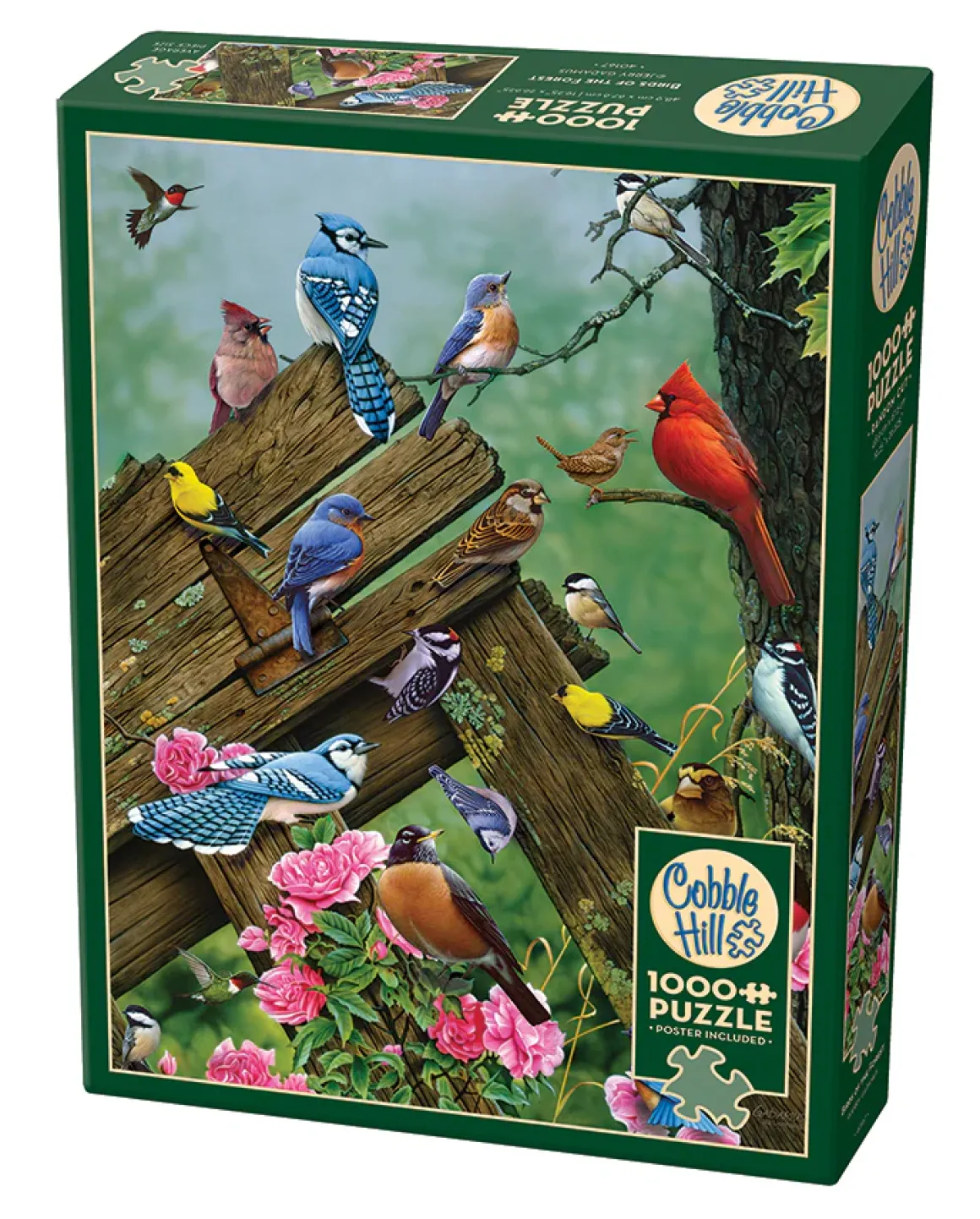 Cobble Hill – Birds of the Forest 1000 Piece Puzzle