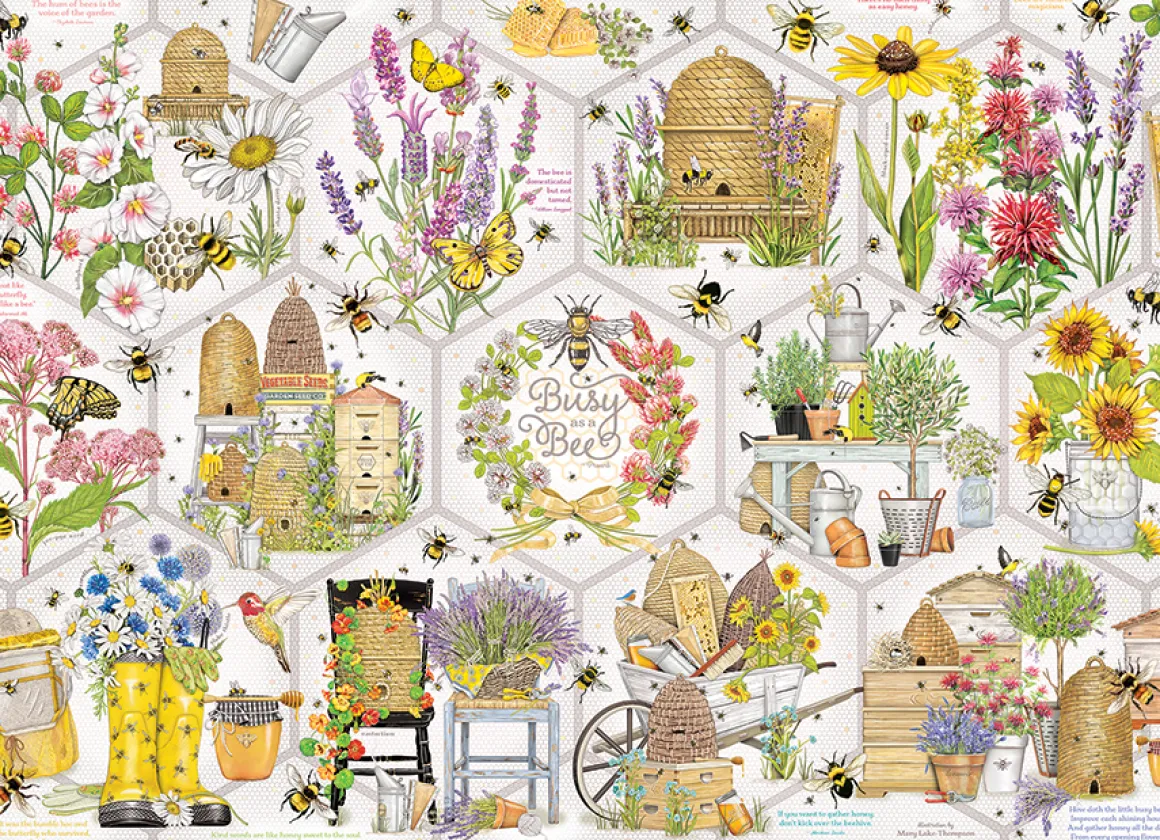 Cobble Hill – Busy as a Bee 500 Piece Puzzle