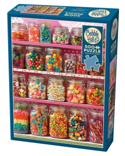 Cobble Hill – Candy Shelf 500 Piece Puzzle