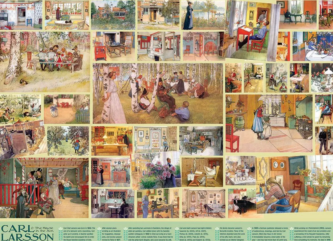 Cobble Hill – Carl Larrson 1000 Piece Puzzle