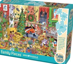 Cobble Hill – Catching Santa 350 Piece Puzzle