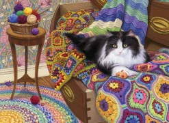 Cobble Hill – Comfy Cat 1000 Piece Puzzle