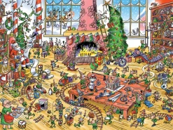 Cobble Hill – Doodletown- Elves at Work 1000 Piece Puzzle
